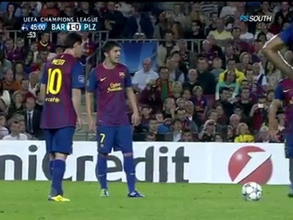 Barcelona - Viktoria Plzen 2-0 Highlights HD 19.10.2011