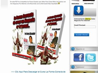 Como Iniciar un Negocio Por Internet curso