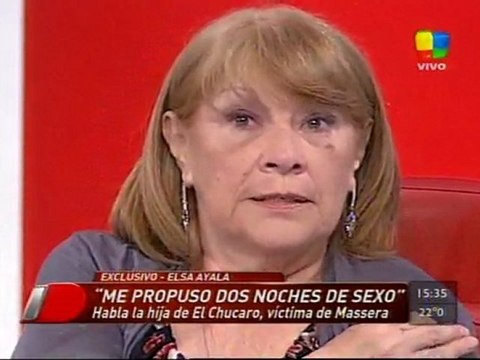 4/4 Massera a Elsa Ayala: Me propuso dos noches de sexo