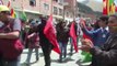 Bolivian natives reach La Paz after marathon march