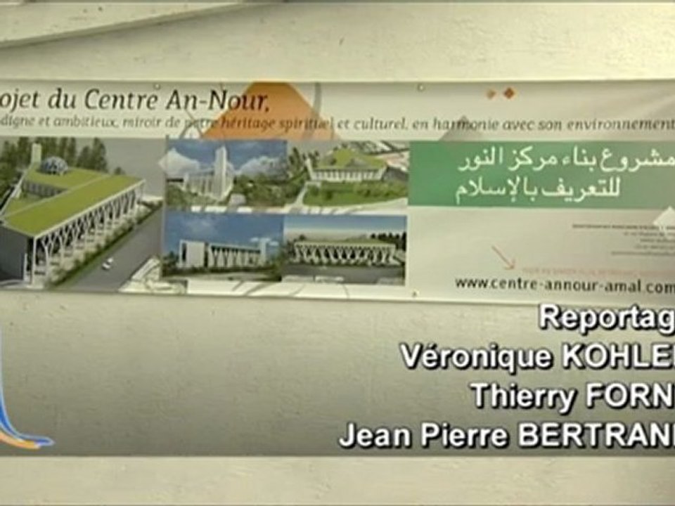 Reportage Parabole a la mosquée Annour de Mulhouse