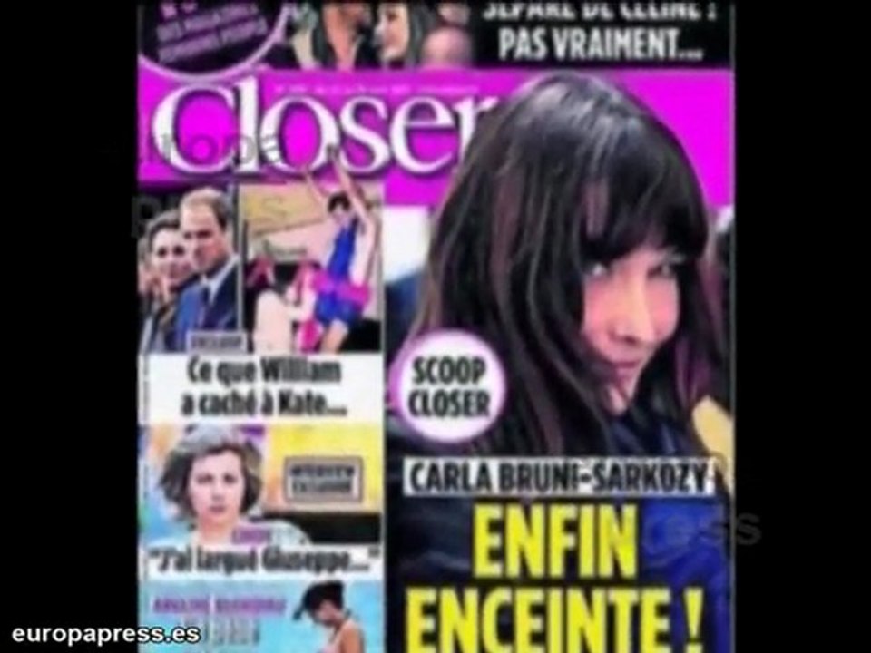 Carla Bruni y Nicolás Sarkozy ya son papás