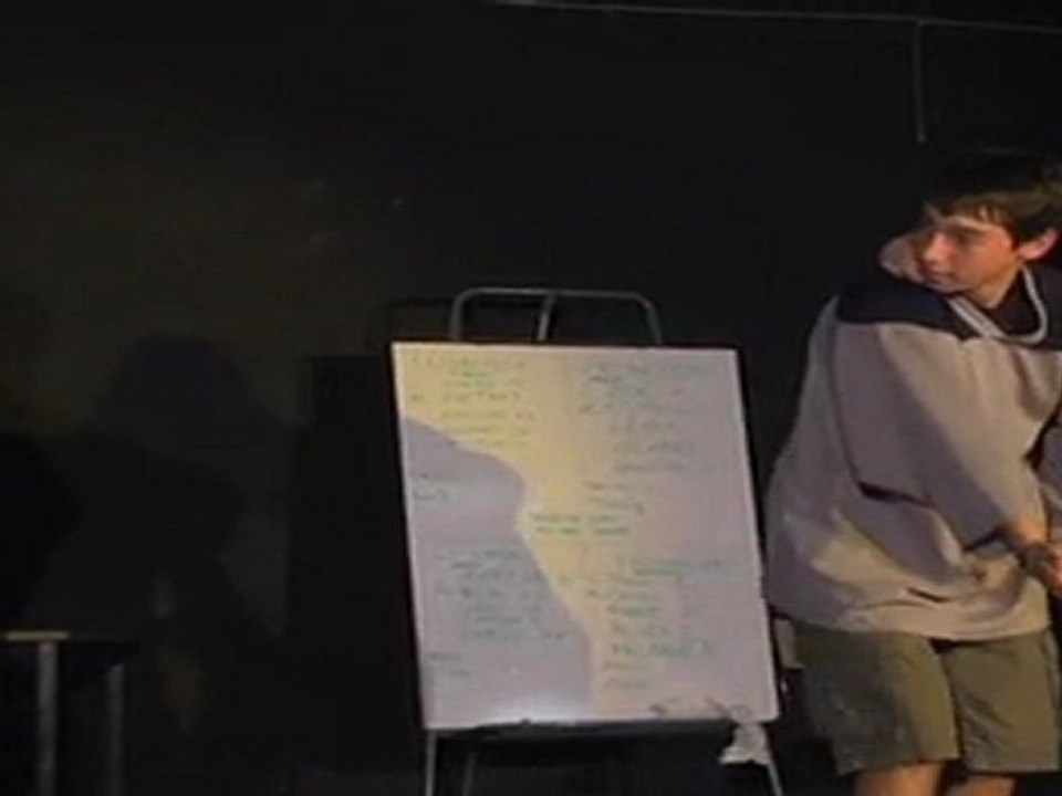 Match Junior Lycée de Cugnaux vs Lycée de Fronton du 9 avril 2011 - trempette en comparée par Cugnaux