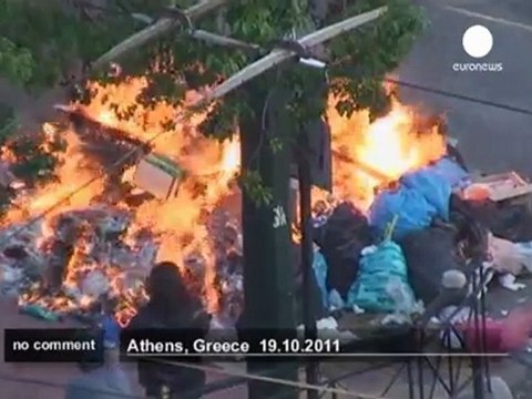 Austerity brings out anger in Athens - no comment
