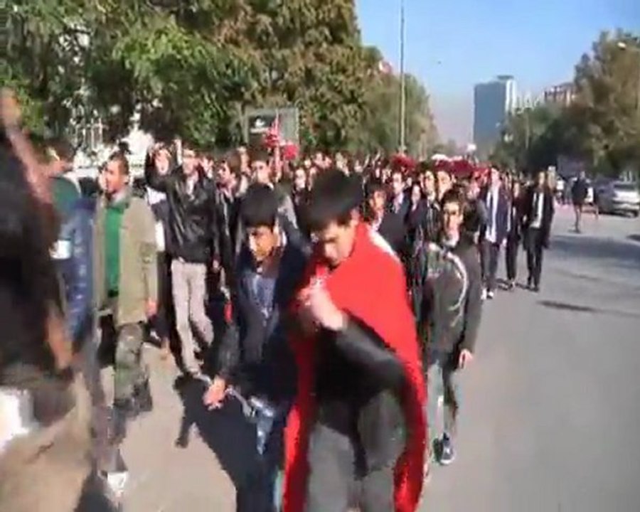 Ankara'daki şehit protestosu