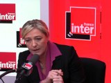 Marine Le Pen dénonce le 