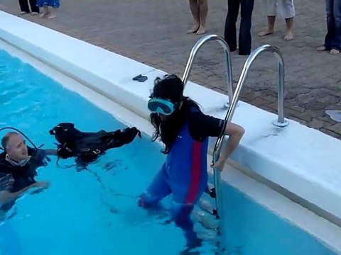 Initiation à la plongée sous marine en piscine - baptême