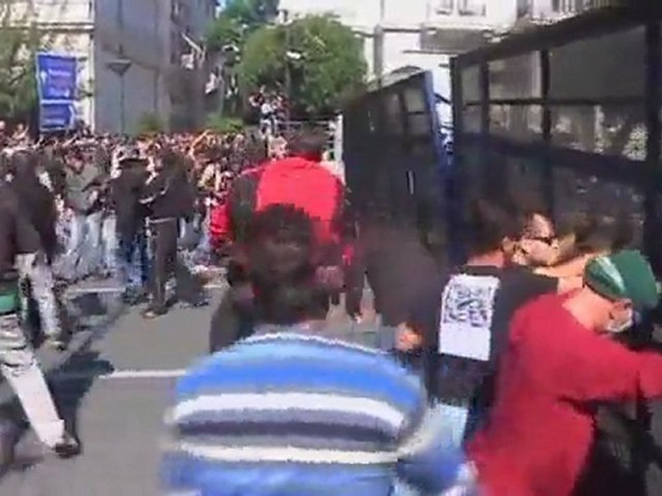Athens protesters clash with police