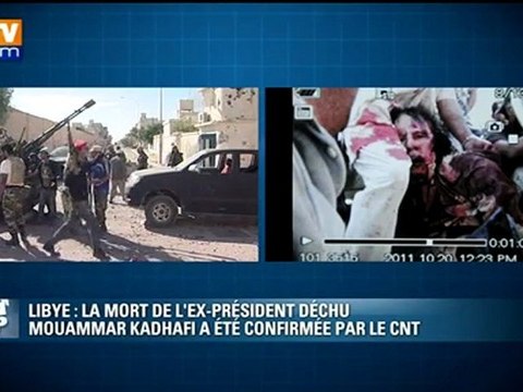 Libye : Kadhafi est mort