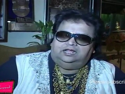 Ace Singer Bappi Lahiri Do's ULA LA At the Interview On The Dirty Picture