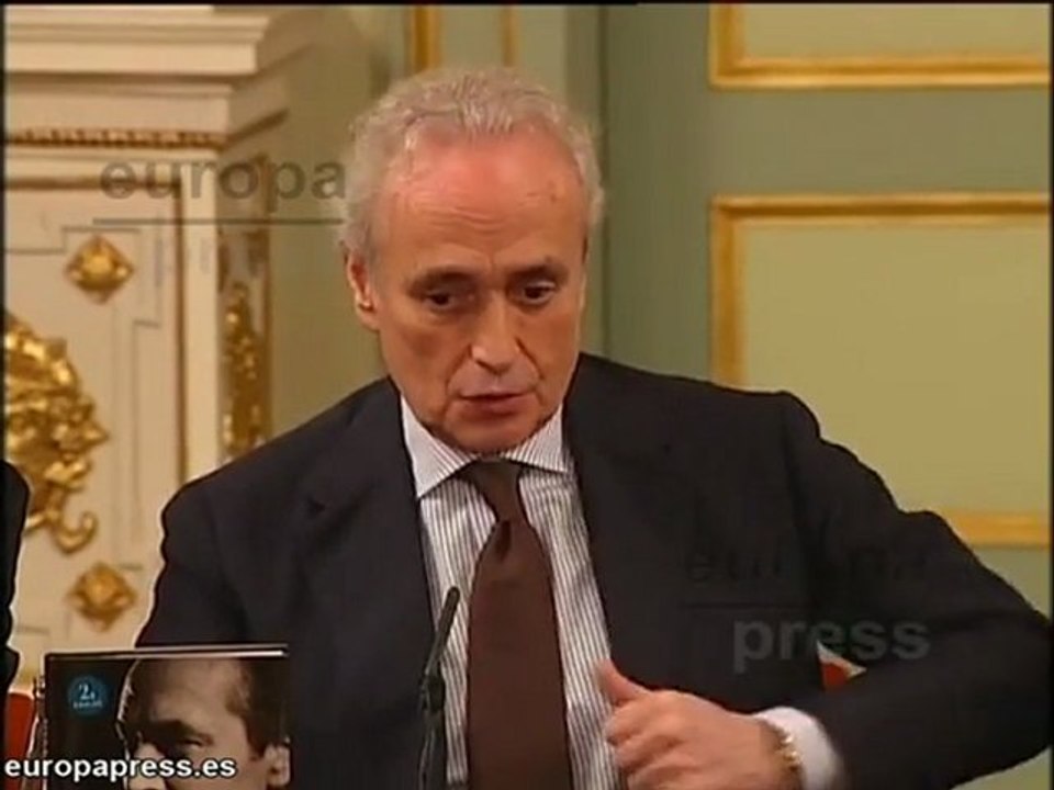 Carreras presenta sus memorias en Barcelona