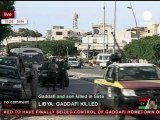 Gaddafi Killed in Sirte - Euronews(20.Oct.2011)