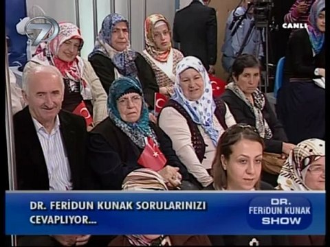 20 Ekim 2011 Dr. Feridun KUNAK Show Kanal7 1/2