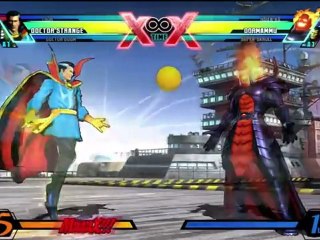 Ultimate Marvel vs Capcom 3 Assist Me Nemesis and Doctor Strange