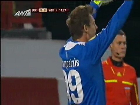 Λοκομοτίβ ΑΕΚ / Πρώτο σουτ για τους γηπεδούχους