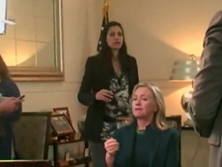 'Wow': Clinton at news of Kadhafi capture