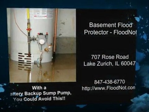 FloodNot Basement Protection | Lake Zurich and Chicago, IL (847) 438-6770