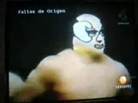 Mil Mascaras vs El Halcon mascara contra mascara !!!!