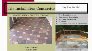 Ft Lupton Tile Installation