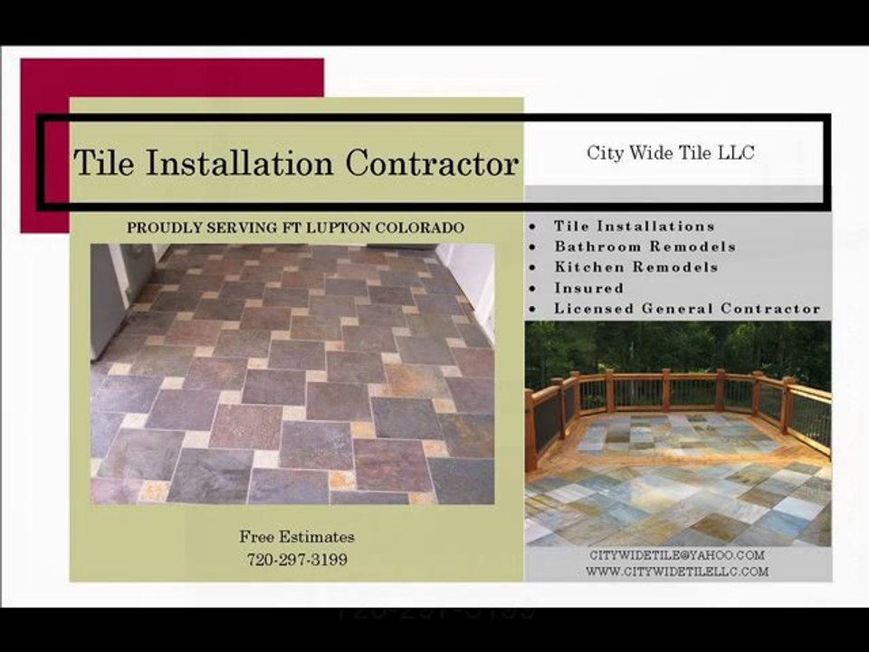 Ft Lupton Tile Installation