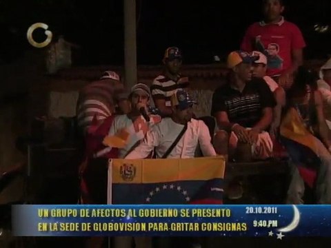 Oficialistas en Globovisión
