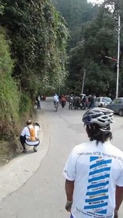 MTB Himachal 2011 : Day 8 : Darshan  the "Kamikaze"