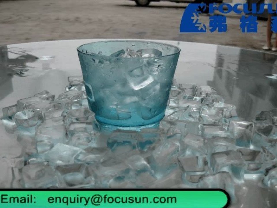FOCUSUN - 204 kg Cube Ice Machine