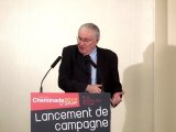 Jacques Cheminade sur les médias et l'alliance avec d'autres partis