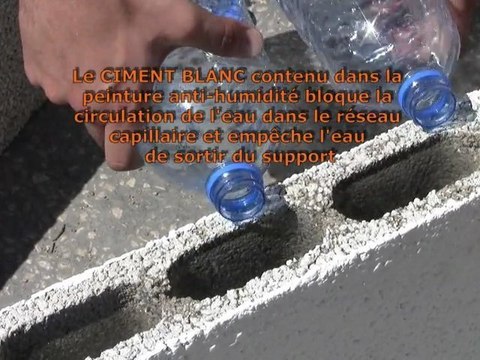 peinture anti salpêtre anti humidite cave sous-sol garage salle de bain sdb murs humides