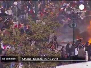 Grèce entre austérité et fronde sociale - no comment