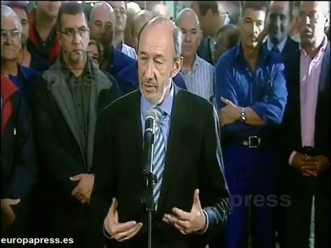 Rubalcaba: Democracia es más grande que el terror