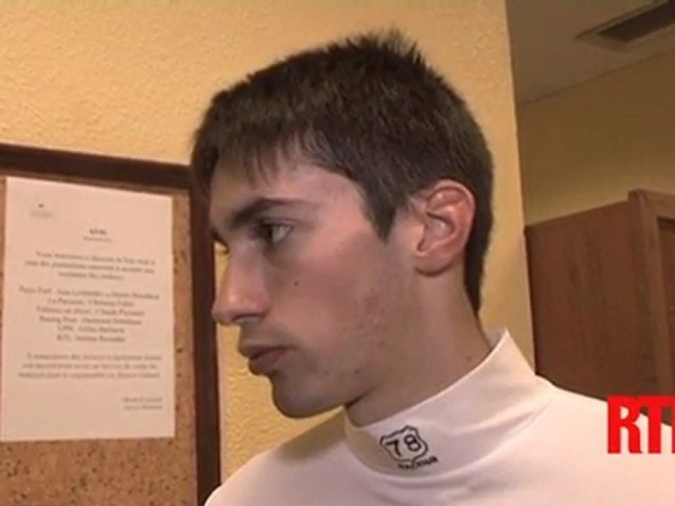 Le jockey Jérémy Da Silva présente Back's Business, "une petite chance" dans le quinté du samedi 22 octobre à Enghien