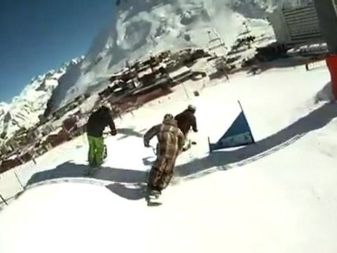 This is snowscoot Tignes