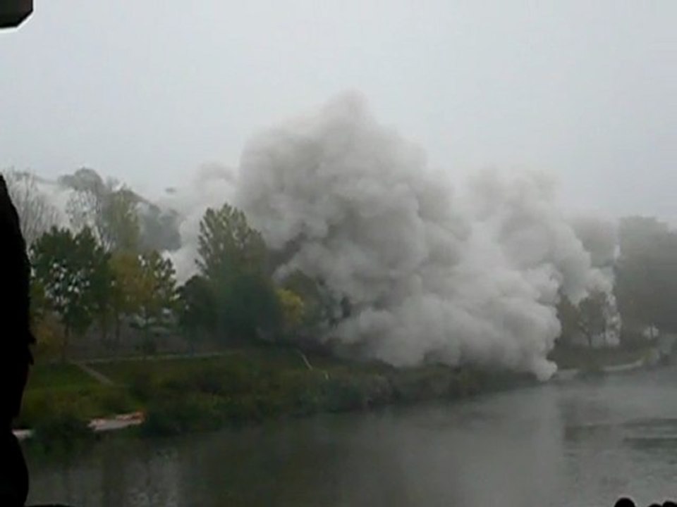 Démolition immeubles Saint-Michel Jéricho