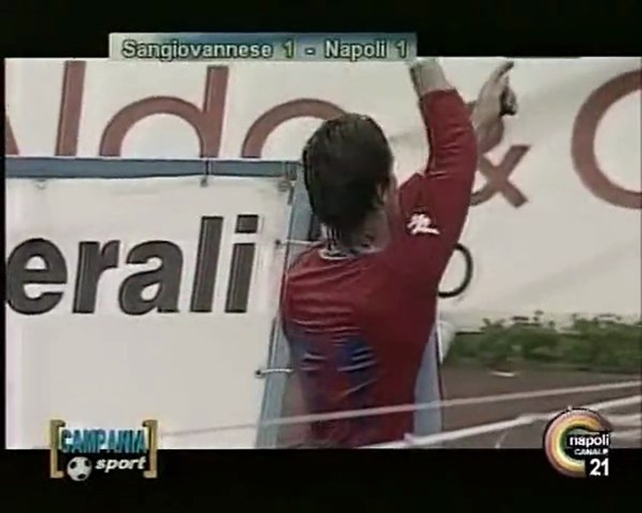 28 - Sangiovannese - Napoli 1-1 - 26.03.2006 - Serie C1B 2005-06 - Canale 21