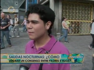 Soluciones: salidas nocturnas