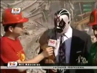 MIL MASCARAS se despide del toreo cuatro caminos.