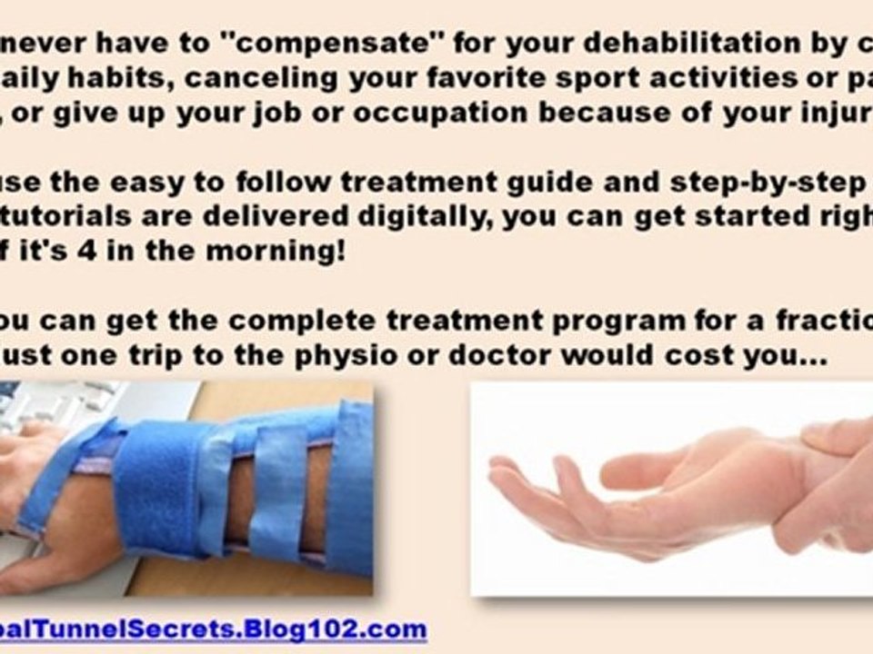 carpal tunnel recovery - carpal tunnel remedies - carpal tunnel treatments