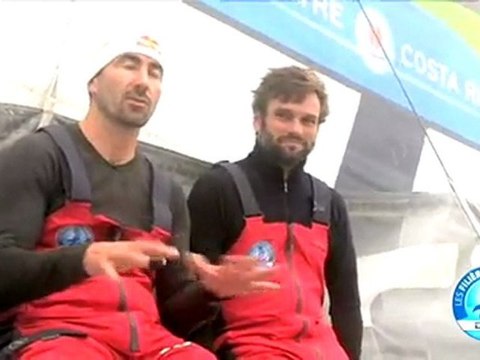 Marc Thiercelin et Luc Alphand : à quelques jours du départ de la Transat Jacques Vabre 2011