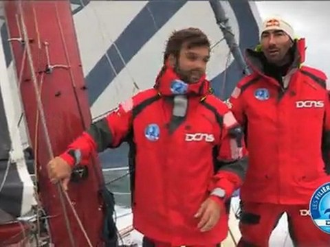 Marc Thiercelin et Luc Alphand : un duo atypique mais complémentaire à la Transat Jacques Vabre