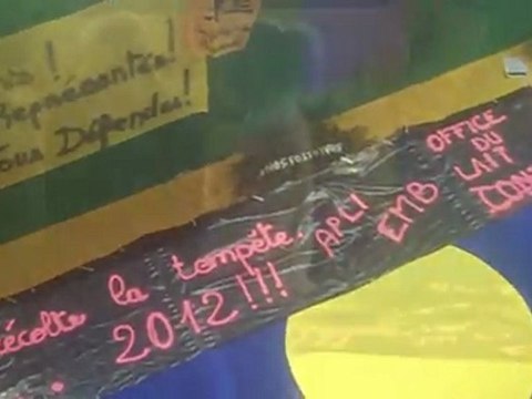 Immersion agricole d'Harry Roselmack avec la FNSEA et l'Apli