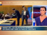 Budget 2012 : les collectivités locales et les sodas vont faire les frais de l’austérité.