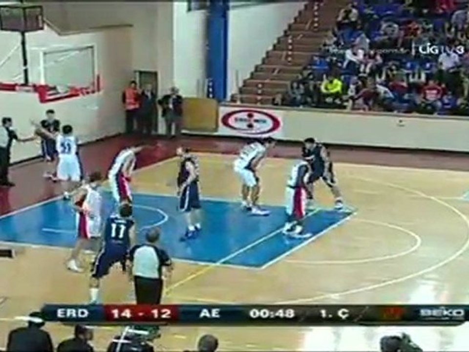 Erdemirspor-Anadolu Efes Beko Basketbol Ligi 1. Hafta Mücadelesi