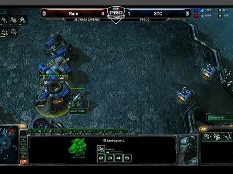 MLG Orlando 2011 - Starcraft II - Game 1 2 & 3 - Fnatic Rain (T) VS oGs TheSTC (T)
