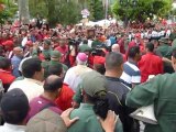 Chavez, 'cancer-free', returns to Venezuela