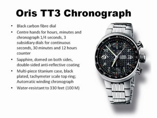 Oris TT3 Chronograph