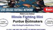Watch Illinois Fighting Illini at Purdue Boilermakers Online October 22nd