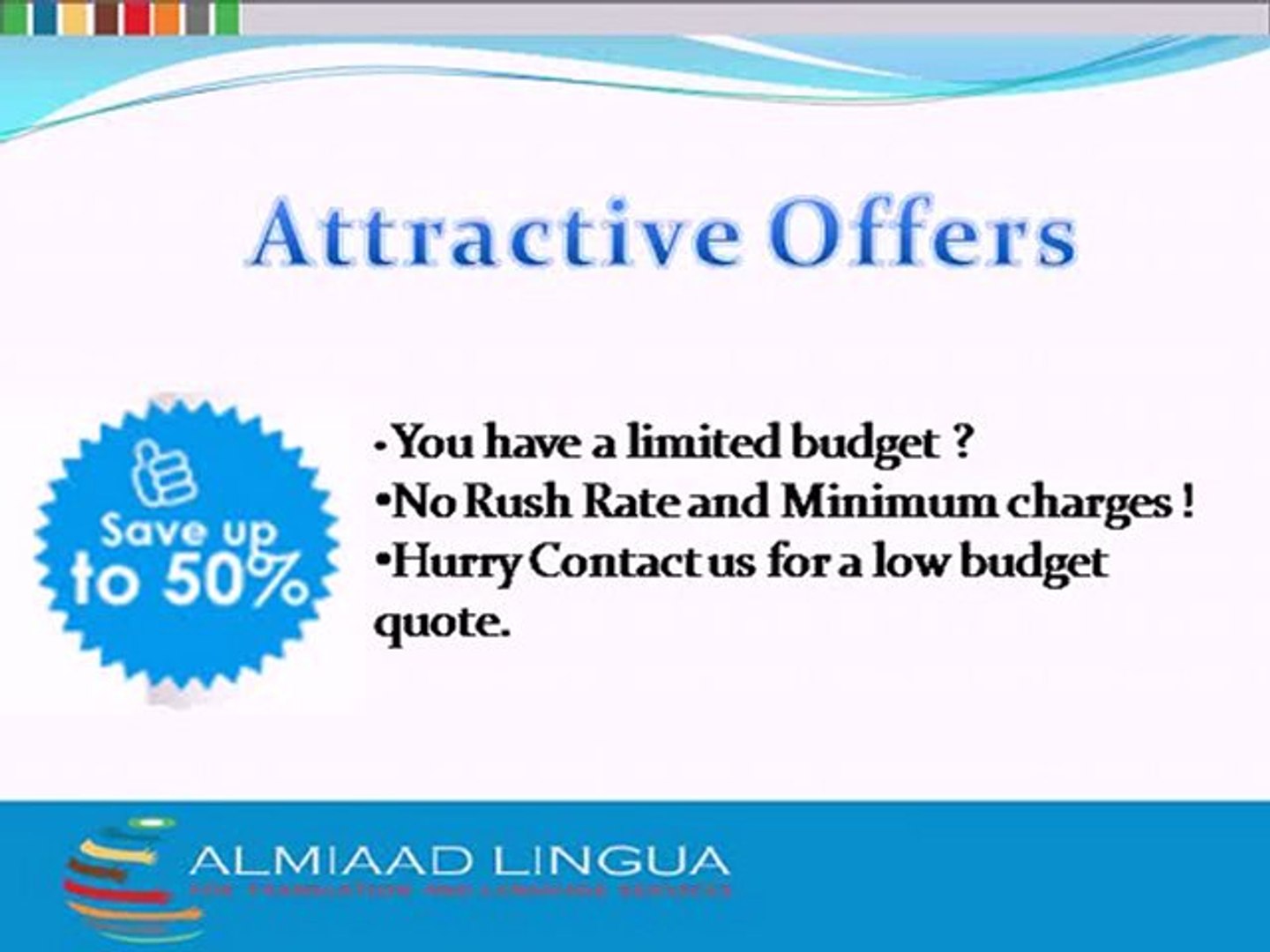 ⁣Translation services company