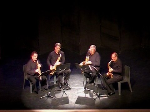 Quatuor Fourmeau - Concert à Wattignies - 2011-09-24 - 04 - 4 pièces pour Sax Quartet - Beffa 1