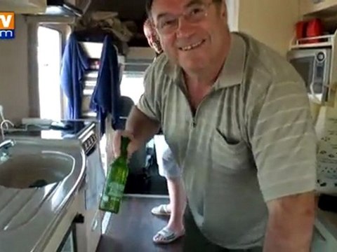 Rugby : supporters français en camping-car